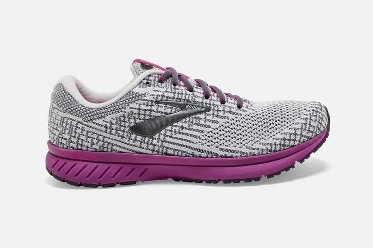 Brooks REVEL 3 Road Running Shoes Womens Online - White (QWC248716)